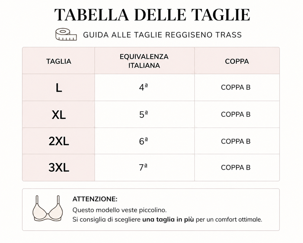 Reggiseno Taglio Laser