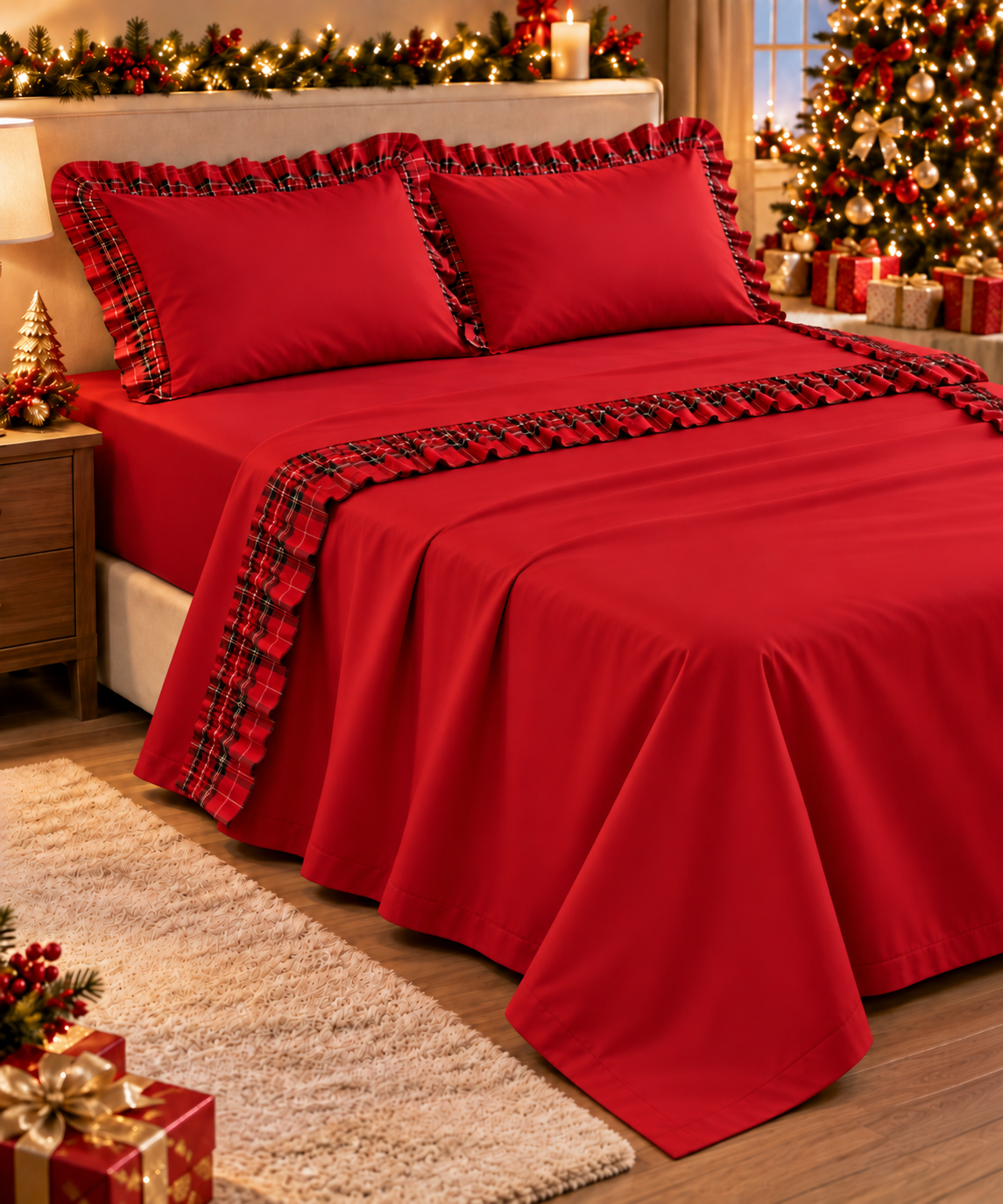 Completo Letto Matrimoniale SUPREMA JOY Natalizio