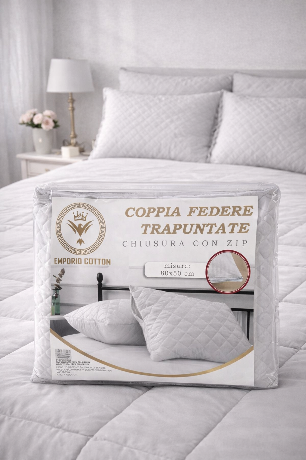 Coppia Federe Trapuntate