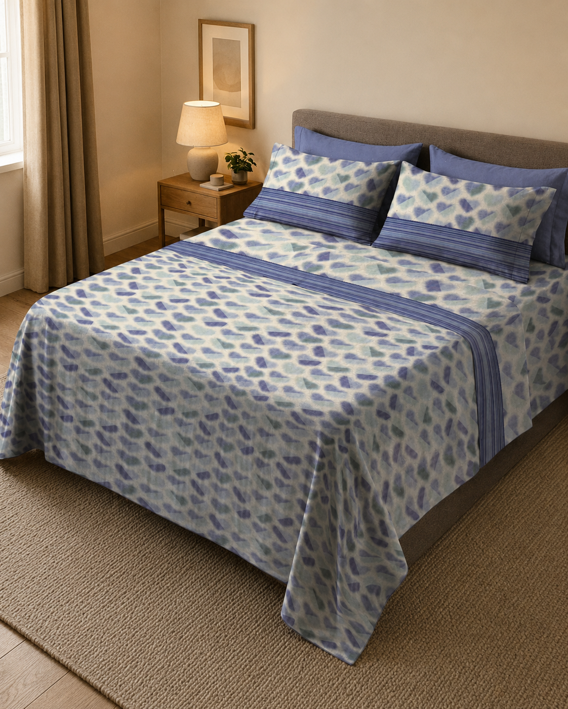 Completo lenzuolo con angoli MAXI Martissima