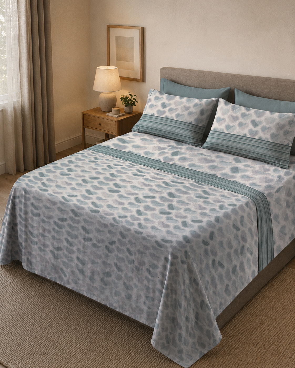 Completo lenzuolo con angoli MAXI Martissima