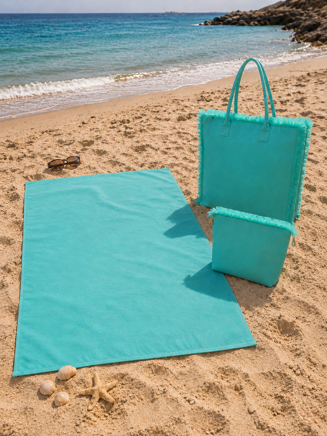 Set Mare Borsa-Pochette-Telo Irge