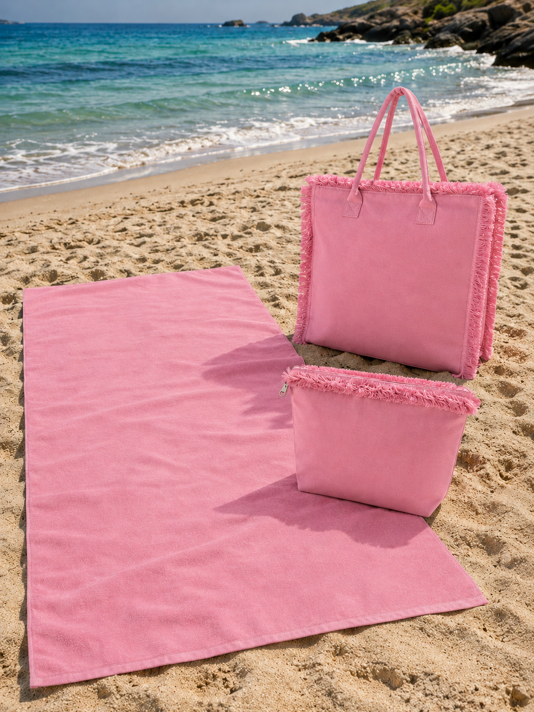 Set Mare Borsa-Pochette-Telo Irge