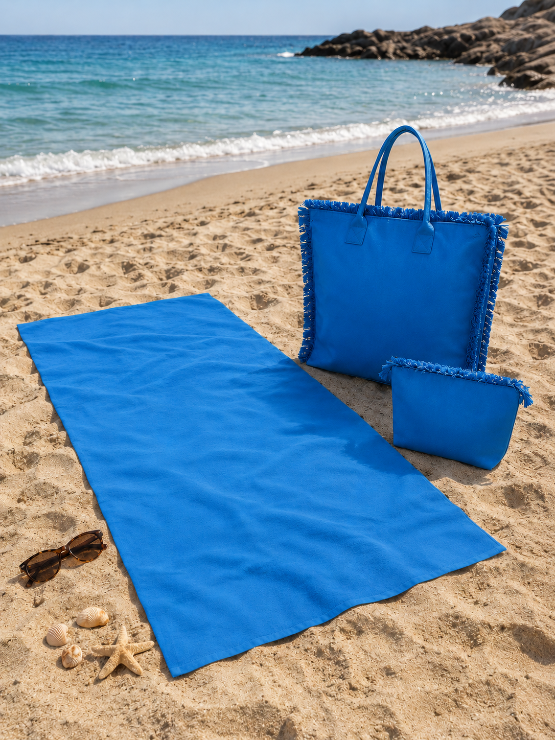 Set Mare Borsa-Pochette-Telo Irge