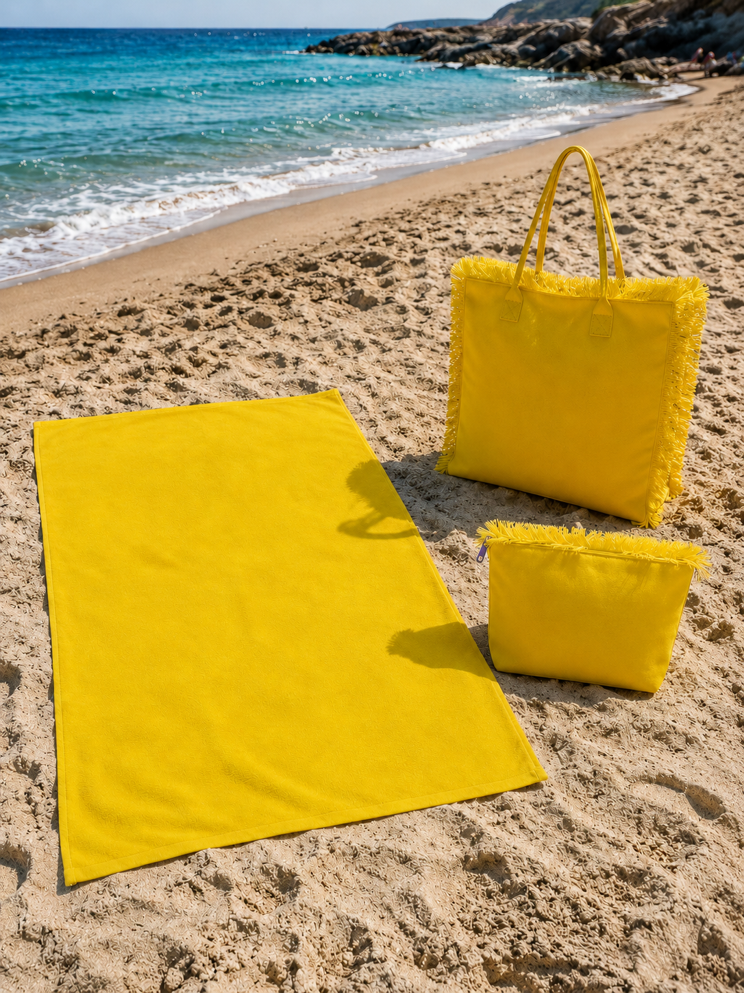 Set Mare Borsa-Pochette-Telo Irge