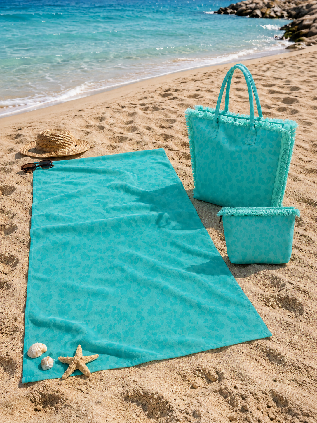 Set Mare Borsa-Pochette-Telo Irge