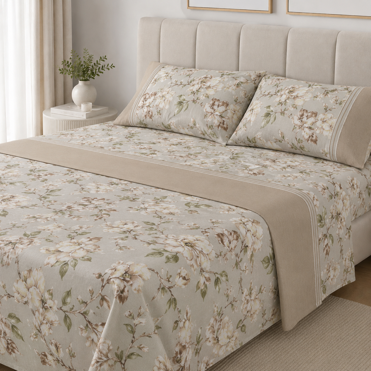 Coppia Lenzuola Renato Balestra Fiori