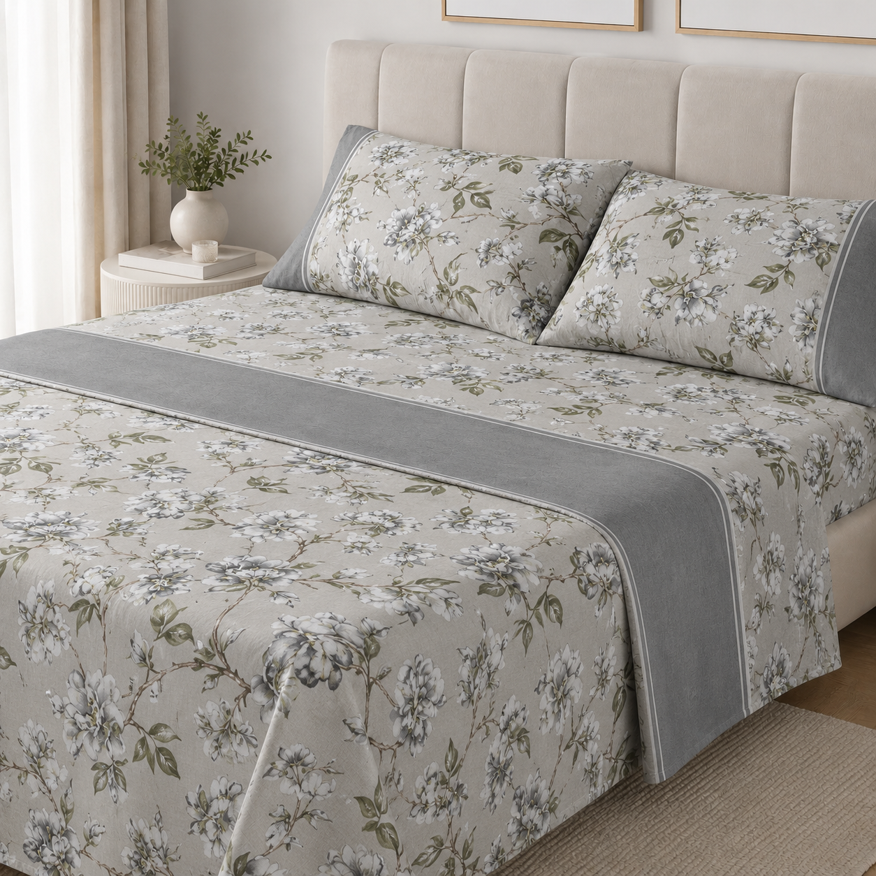 Coppia Lenzuola Renato Balestra Fiori