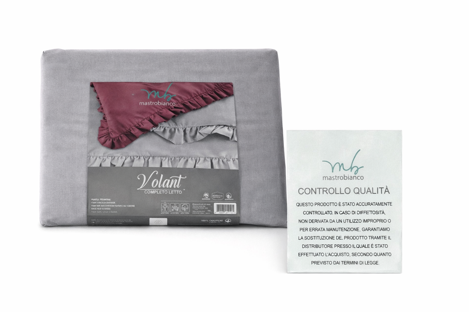 Completo Letto Matrimoniale Volant | Nicoletta Online