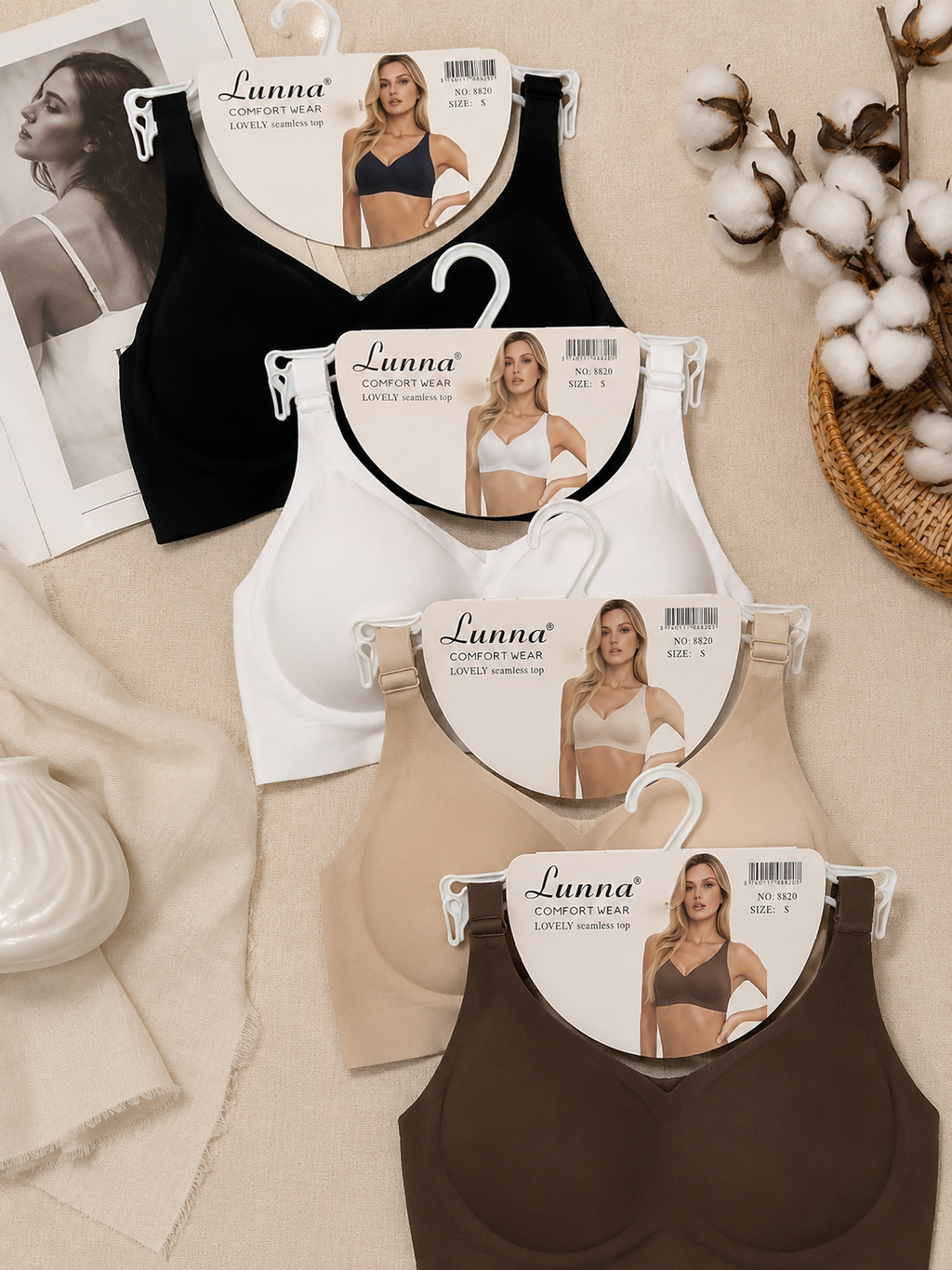 Reggiseno Lunna Comfort Wear Lovely Seamless Top