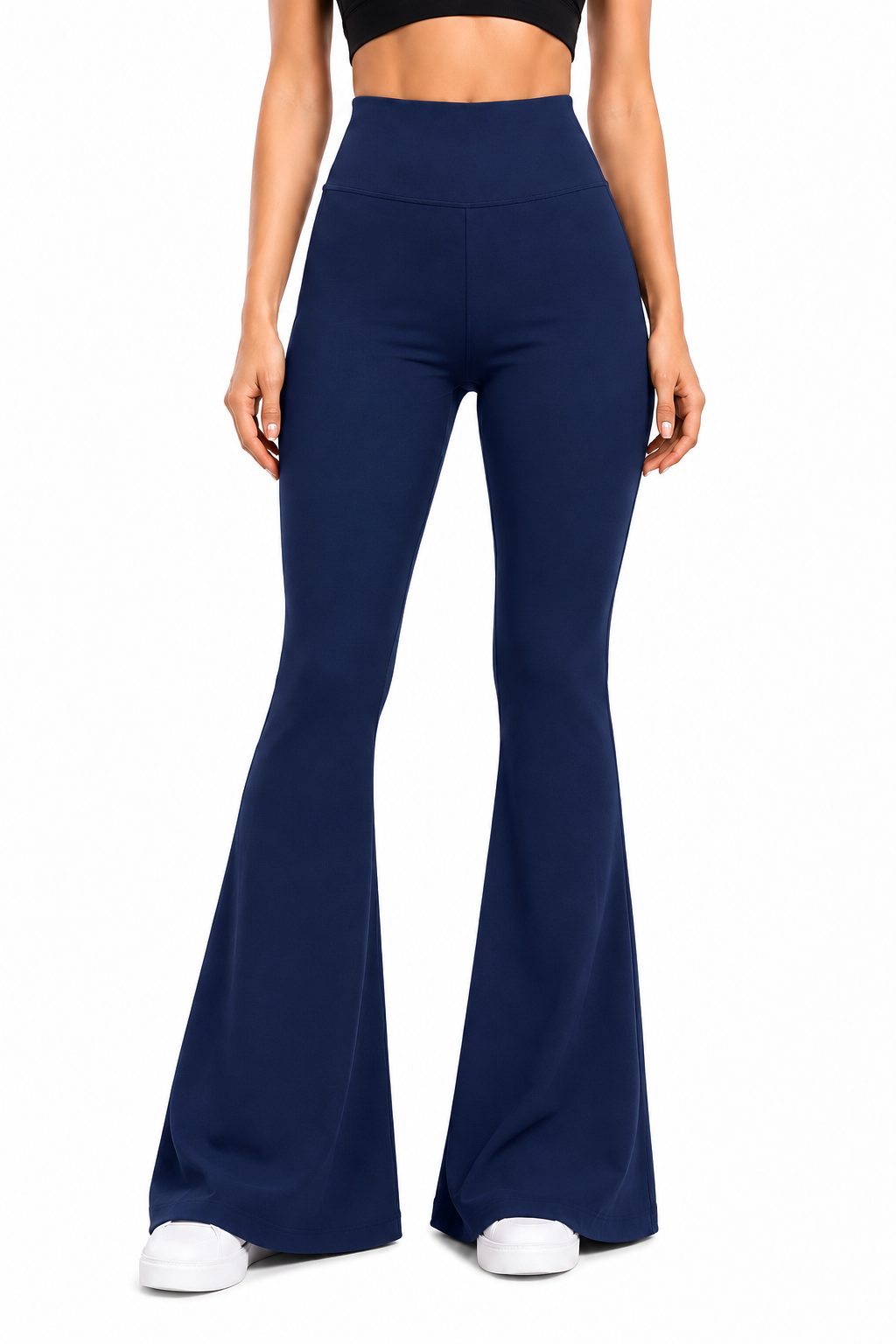 Leggings ELISA IMMAGINE Donna a Zampa Elastico