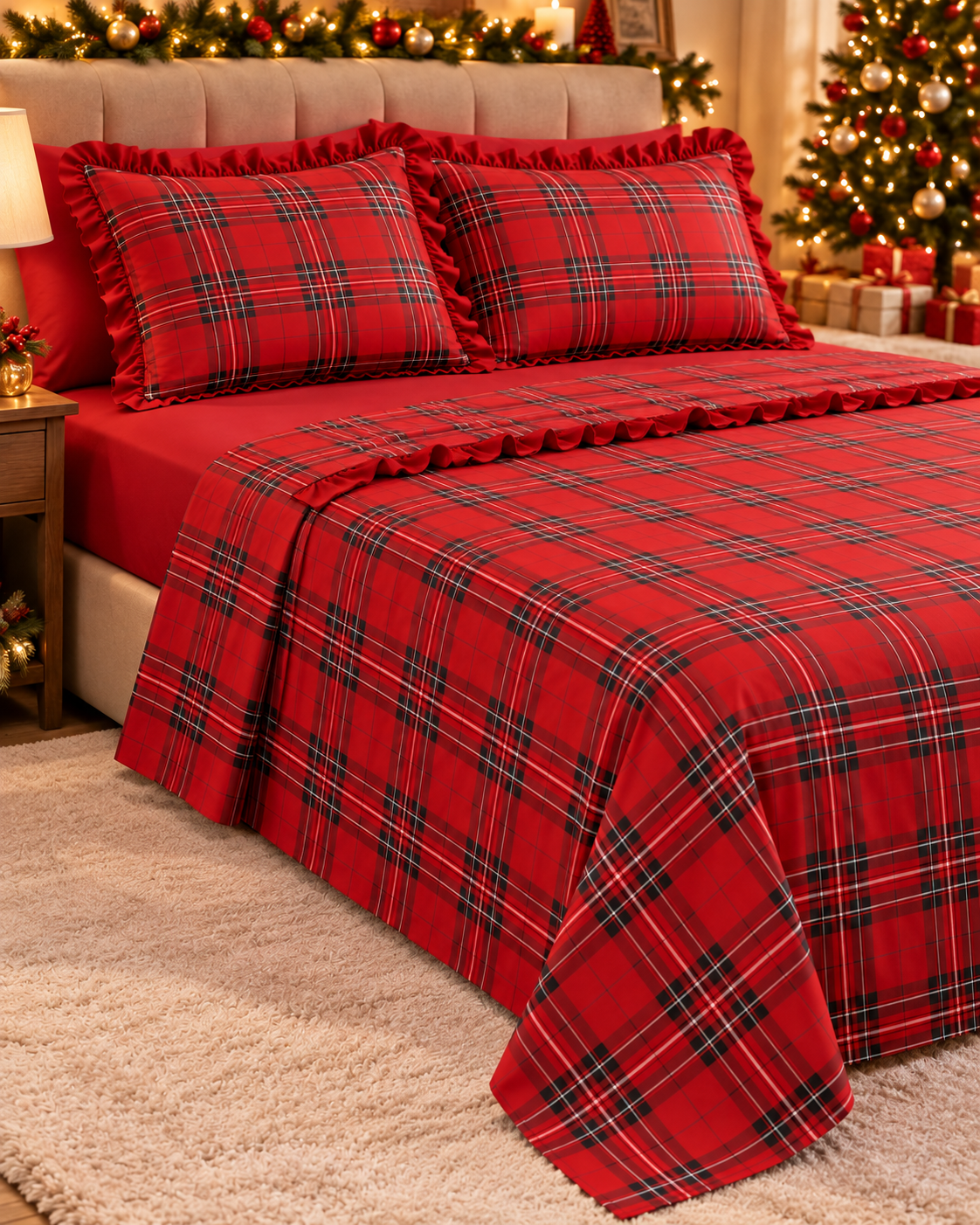 Completo Letto Matrimoniale SUPREMA JOY Natalizio