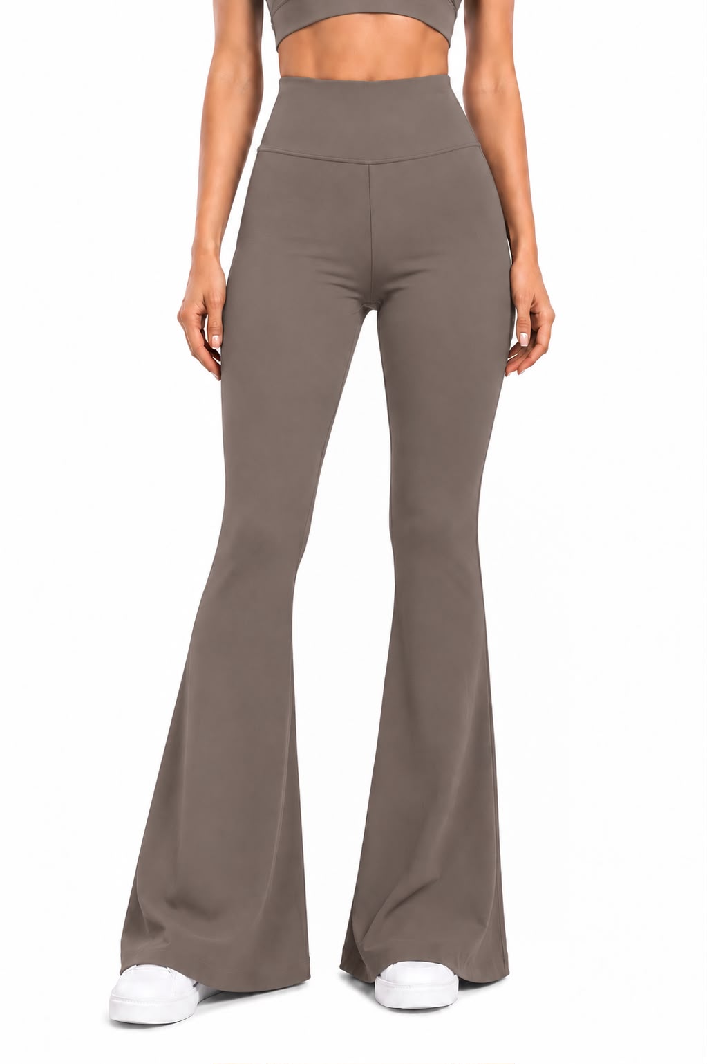 Leggings ELISA IMMAGINE Donna a Zampa Elastico